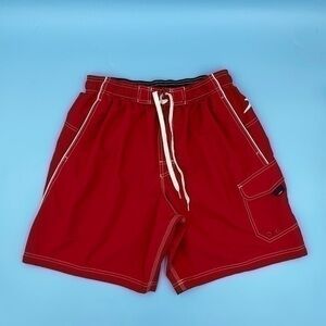 NWOT - SPEEDO Embroidered Cargo Swim Shorts